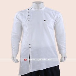 Cotton Silk Fabric Kurta For Mens
