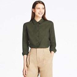Women Flannel Long Sleeve Shirt