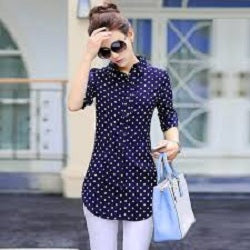 Women Long Style Shirt